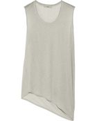 Helmut Lang Asymmetric Slubjersey Top - Lyst