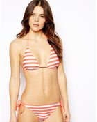 Ted Baker Leesa Bikini Bottom With Tie Sides - Lyst
