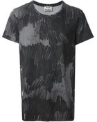 Acne Studios Standard Marker Print T-Shirt - Lyst