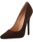 Jeffrey Campbell Darling Suede Pump - Lyst
