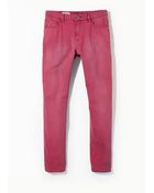 Mango Man Slim-Fit 5 Pocket Cotton Trousers - Lyst