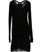 Scee By Twin-set Short Dress - Lyst