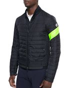 Moncler Quilted Front-Zip Jacket - Lyst