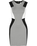 Mason by Michelle Mason Color-Block Stretch-Jersey Mini Dress - Lyst