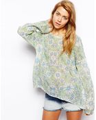 Wildfox White Label Daisys Girl Daisy Roadie Jumper - Lyst