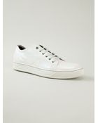 Lanvin Low Sneakers - Lyst