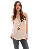 Joie Alicia Pocket Tank - Lyst