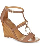 Nine West Mirabilis T-Strap Wedges - Lyst