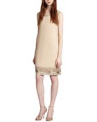 Alice + Olivia Emile Silk Beaded Dress - Lyst
