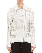 Acne Studios Mason Leather Jacket - Lyst