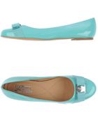 Ferragamo Ballet Flats - Lyst