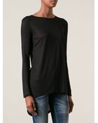 Dondup Knitted Highlow Top - Lyst