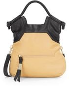 Foley + Corinna Essential City Colorblock Leather Foldover Bag - Lyst