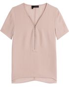 The Kooples Silk Top - Lyst