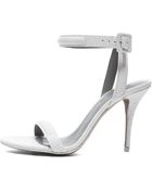 Alexander Wang Antonia Lizard Embossed Leather Heels - Lyst