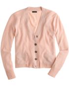 J.Crew Collection Cashmere V-Neck Cardigan Sweater - Lyst