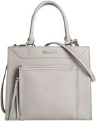 Calvin Klein Saffiano Small Tote - Lyst