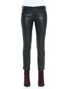 Rag & Bone Dre Straight-leg Leather Pants - Lyst