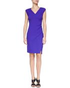 Diane von Furstenberg Megan V-Neck Slim Ponte Dress - Lyst