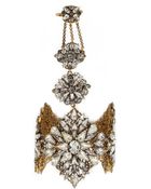 Erickson Beamon Hung Up Hand Piece - Clear/Gold - Lyst