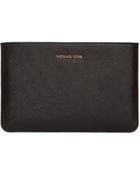Michael Kors Saffiano Leather Tablet Case - Lyst