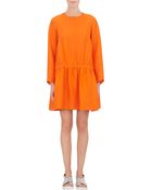Carven Crêpe De Chine Dress - Lyst