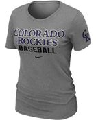 Nike Womens Colorado Rockies Practice Tshirt - Lyst