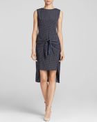 MICHAEL Michael Kors Adriatic Polka Dot Tie Dress - Lyst