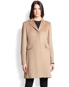 Max Mara Studio Wool Coat - Lyst