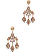 Oscar de la Renta Chandelier Earrings - Lyst