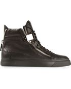 Giuseppe Zanotti Hi Top Sneakers - Lyst