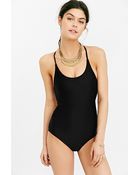 Roxy Optic Nature One-Piece Swimsuit - Lyst