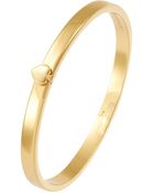 Kate Spade Thin Hinge Spade Bangle - Lyst