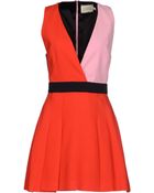 Fausto Puglisi Short Dress - Lyst