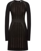 Antonio Berardi Embroidered Long Sleeve Sheath Dress - Lyst