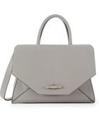 Givenchy Obsedia Top Handle Medium Leather Satchel Bag - Lyst