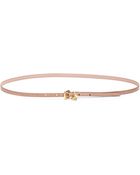 Miu Miu Skinny Leather Belt - Lyst