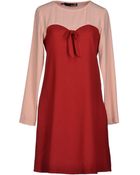 Love Moschino Short Dress - Lyst
