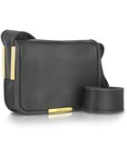 Chloé Aster Black Nubuck W/Leather Crossbody Bag - Lyst