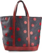 Vanessa Bruno Polka Dot Shopper Tote - Lyst