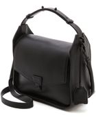 3.1 Phillip Lim Wednesday Flap Shoulder Bag - Black - Lyst