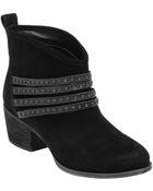 Jessica Simpson Clauds Suede Ankle Boots - Lyst