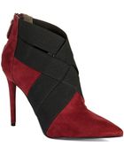 Kenneth Cole Wyne Suede Booties - Lyst