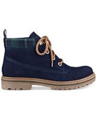 Tommy Hilfiger Womens Tassie Hiker Booties - Lyst