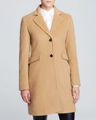Calvin Klein Coat - Reefer - Lyst