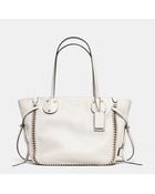Coach Tatum Tote In Whiplash Leather - Lyst