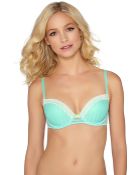 Betsey Johnson Balconette Stripe Bra - Lyst