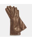 Coach Leather Basic Glove - Lyst