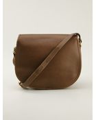 Gucci Vintage Saddle Shoulder Bag - Lyst