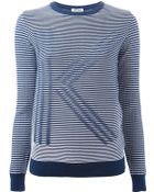Kenzo Striped Logo Sweater - Lyst
